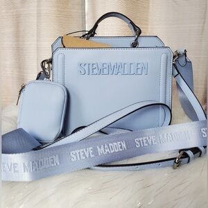 Steve Madden Bevelyn Bag- Light Blue